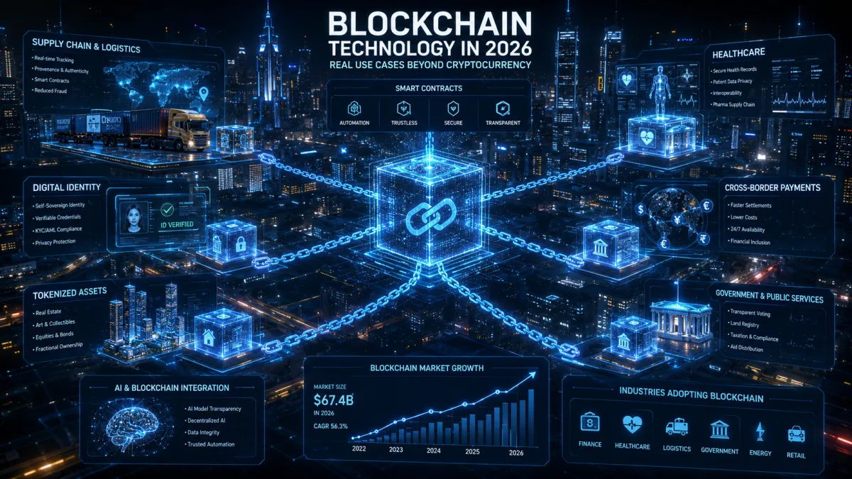 Blockchain Technology in 2026: Real Use Cases Beyond Crypto