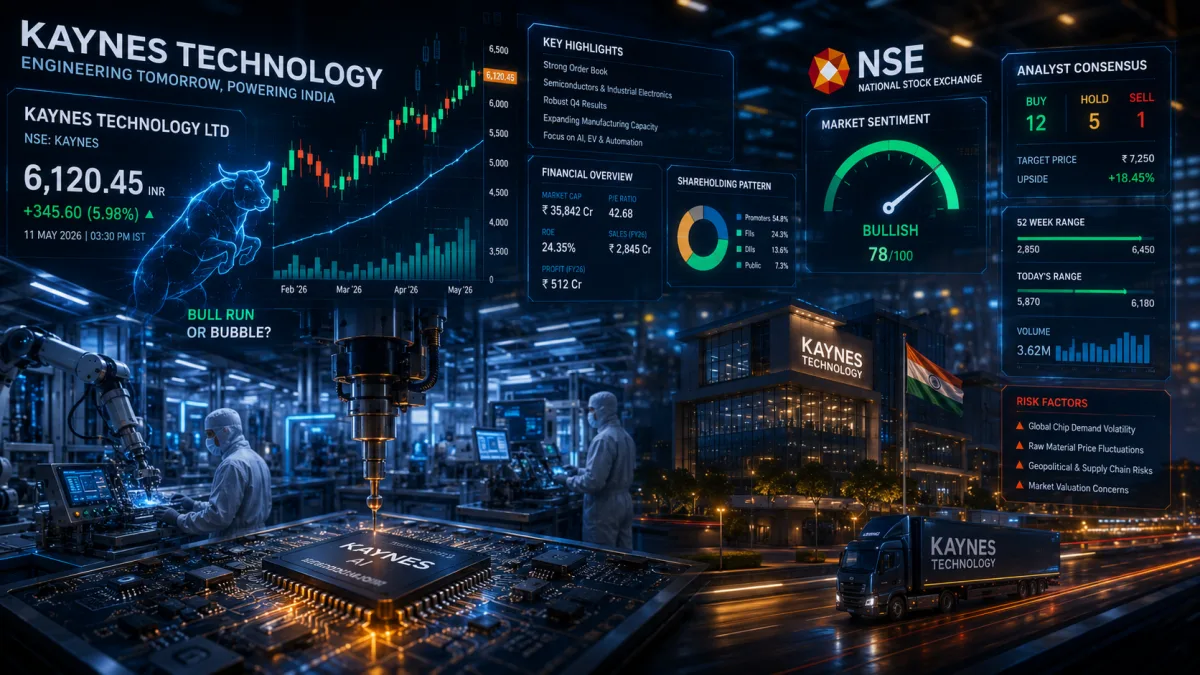 Kaynes Technology Share Price: Bull Run or Bubble in 2026?