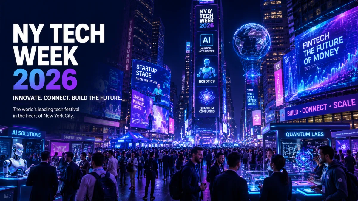 NY Tech Week 2026: Dates, Events & How to Get Involved